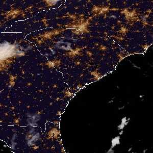 météo tropicale : Image satellite .