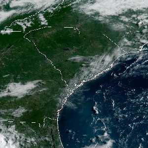 météo tropicale : Image satellite .