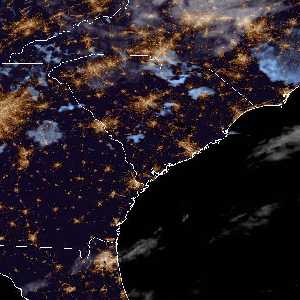 météo tropicale : Image satellite .