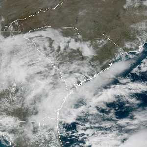 météo tropicale : Image satellite .