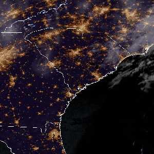 météo tropicale : Image satellite .