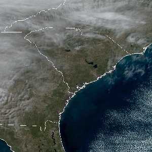 météo tropicale : Image satellite .