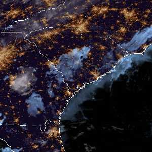 météo tropicale : Image satellite .