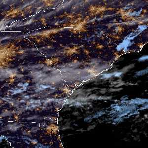 météo tropicale : Image satellite .