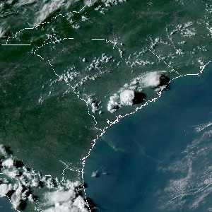 météo tropicale : Image satellite .