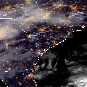 météo tropicale : Image satellite .