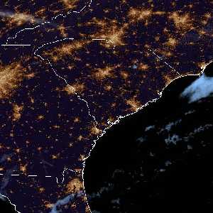 météo tropicale : Image satellite .