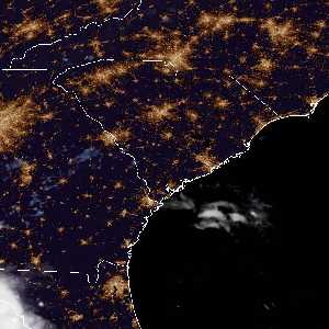 météo tropicale : Image satellite .