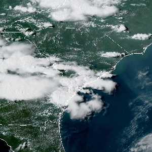 météo tropicale : Image satellite .