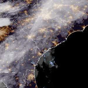 météo tropicale : Image satellite .
