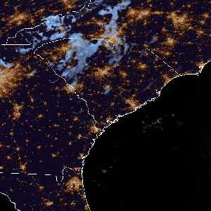 météo tropicale : Image satellite .