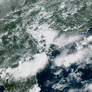 météo tropicale : Image satellite .