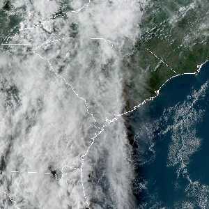 météo tropicale : Image satellite .