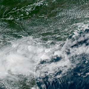 météo tropicale : Image satellite .