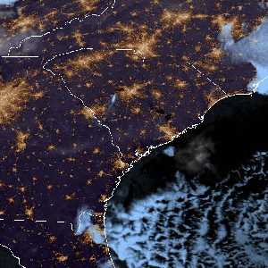 météo tropicale : Image satellite .