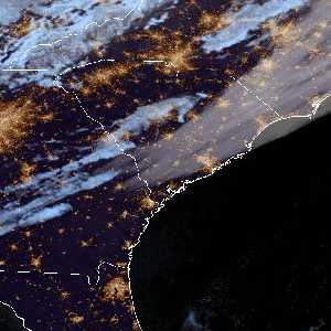 météo tropicale : Image satellite .
