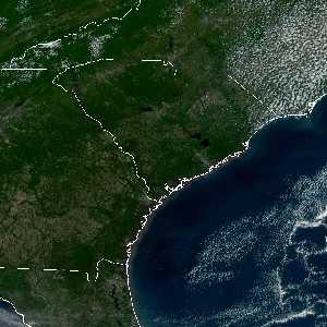météo tropicale : Image satellite .