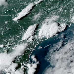 météo tropicale : Image satellite .