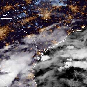 météo tropicale : Image satellite .
