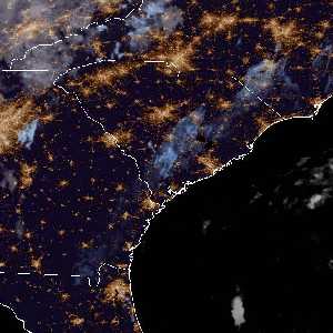 météo tropicale : Image satellite .