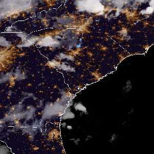 météo tropicale : Image satellite .