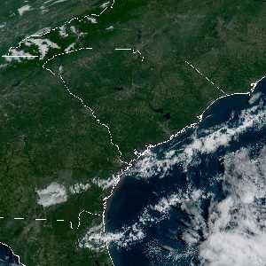 météo tropicale : Image satellite .