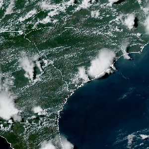 météo tropicale : Image satellite .