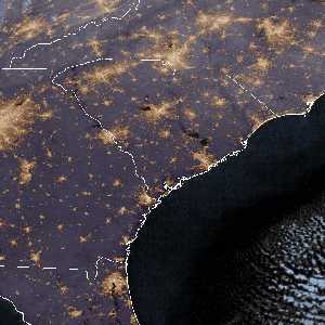 météo tropicale : Image satellite .