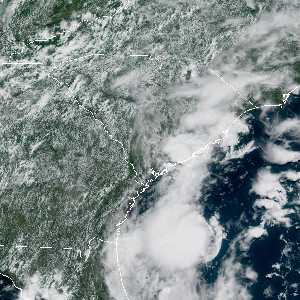 météo tropicale : Image satellite .
