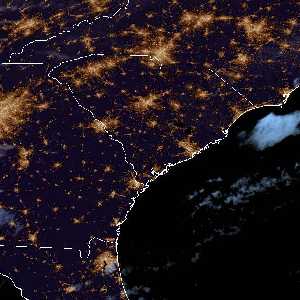 météo tropicale : Image satellite .