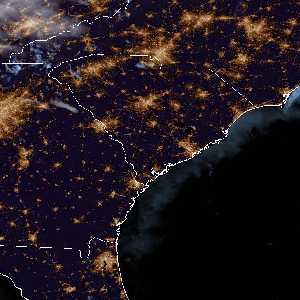 météo tropicale : Image satellite .