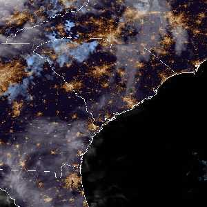 météo tropicale : Image satellite .