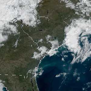 météo tropicale : Image satellite .