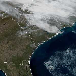 météo tropicale : Image satellite .