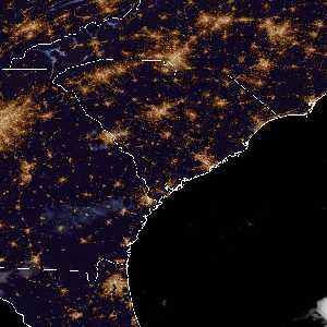 météo tropicale : Image satellite .