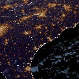 météo tropicale : Image satellite .