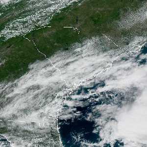 météo tropicale : Image satellite .