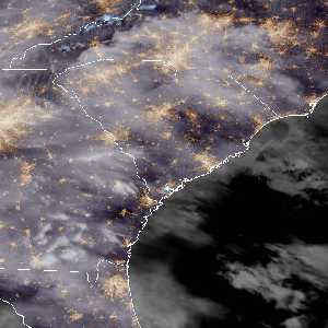météo tropicale : Image satellite .