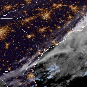 météo tropicale : Image satellite .