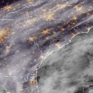 météo tropicale : Image satellite .