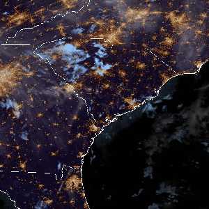 météo tropicale : Image satellite .