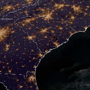 météo tropicale : Image satellite .