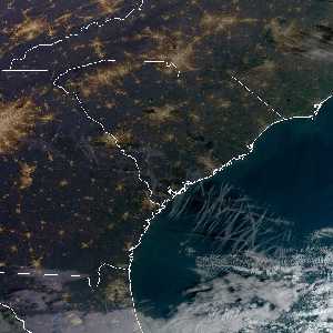 météo tropicale : Image satellite .