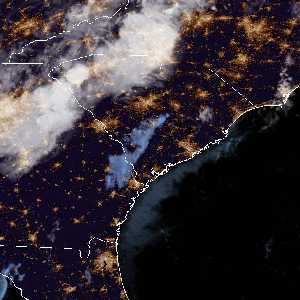 météo tropicale : Image satellite .