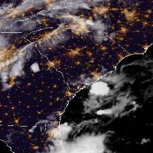 météo tropicale : Image satellite .