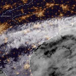 météo tropicale : Image satellite .