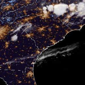 météo tropicale : Image satellite .