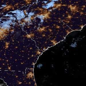 météo tropicale : Image satellite .