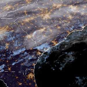 météo tropicale : Image satellite .