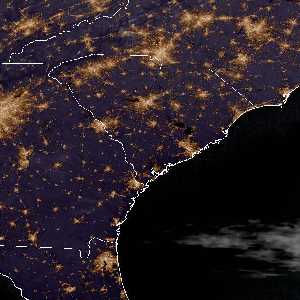 météo tropicale : Image satellite .